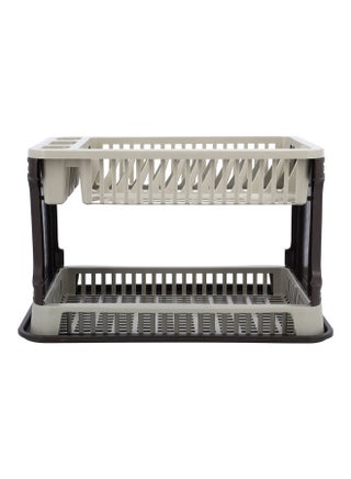 Double Layer Dish Drainer Rack Assorted 44x8x30cm - v1626945695/N49362457A_1
