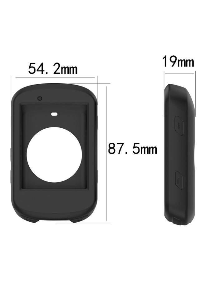 Silicone Protective Case Cover For Garmin Edge 530 GPS Bike Computer Black