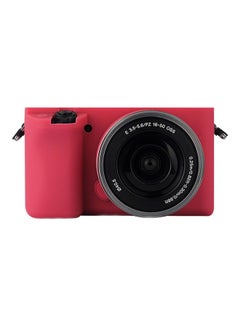 Soft Silicone Camera Body Protective Case Cover Sleeve For Sony A5100 Red