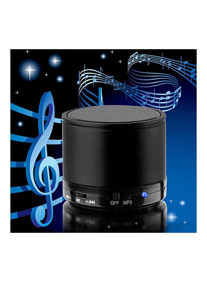Mini Wireless Bluetooth Speaker Black - Image 1