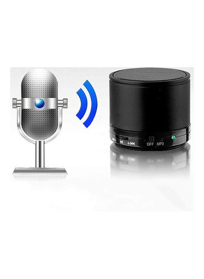 Mini Wireless Bluetooth Speaker Black - Image 4