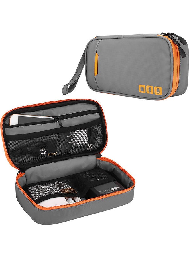 Multifunctional Digital Accessories Storage Bag Grey  - Image 1
