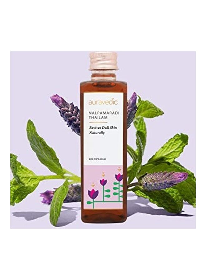 Auravedic Nalpamaradi Tailam For Face And Skin Multicolour 100ml  - Image 2