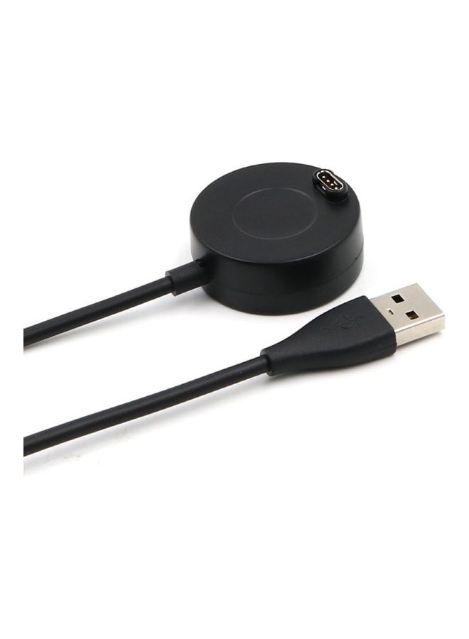 USB Charger Dock Cable For G-armin Fenix 5S/5X/6 Forerunner 935/Vivoactive 3 Black  - Image 3