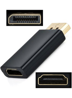 Generic 1080P HDTV PC Display Port DP Male to HDMI Female Adapter Black  - Image 3