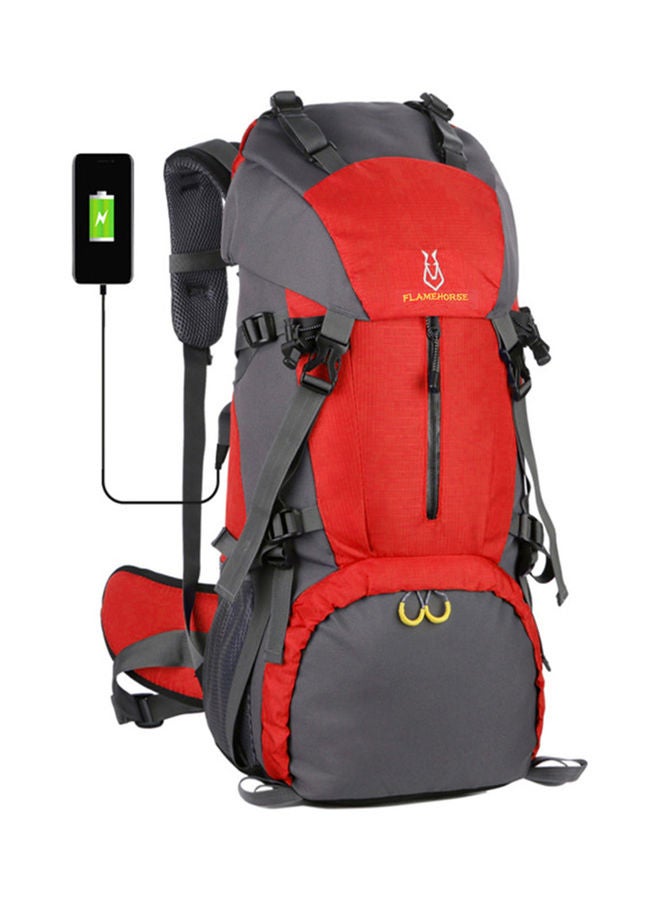 Water-Resistant Hiking Backpack with USB Charging Port - v1626951328/N49375834A_3