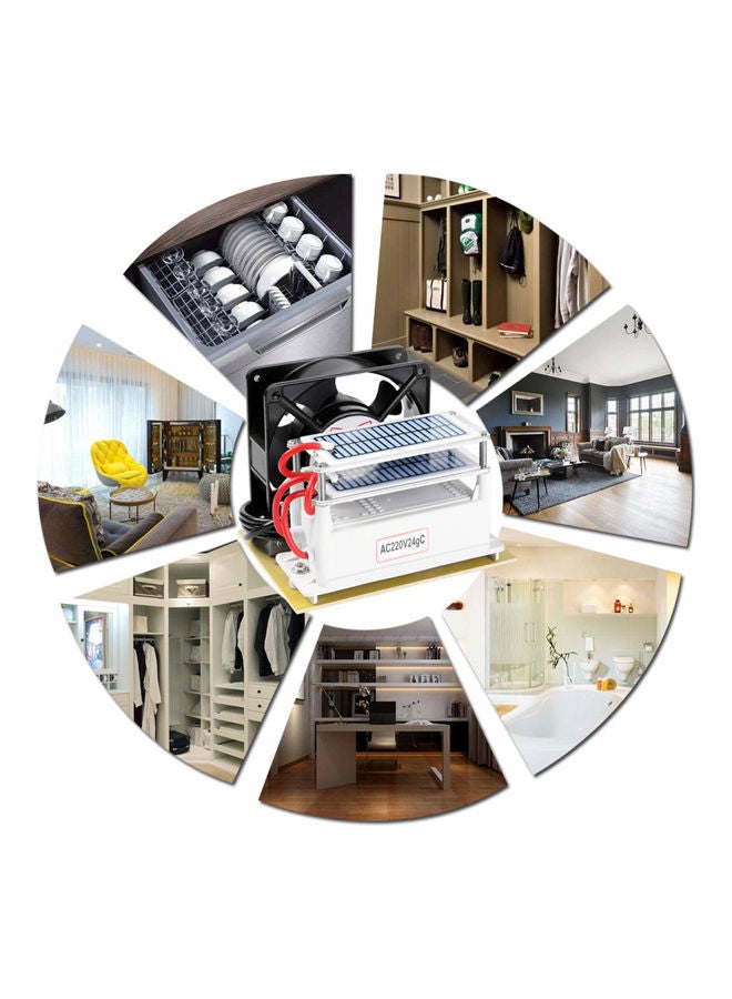 Portable Ozone  Air Purifier Multicolour - Image 3