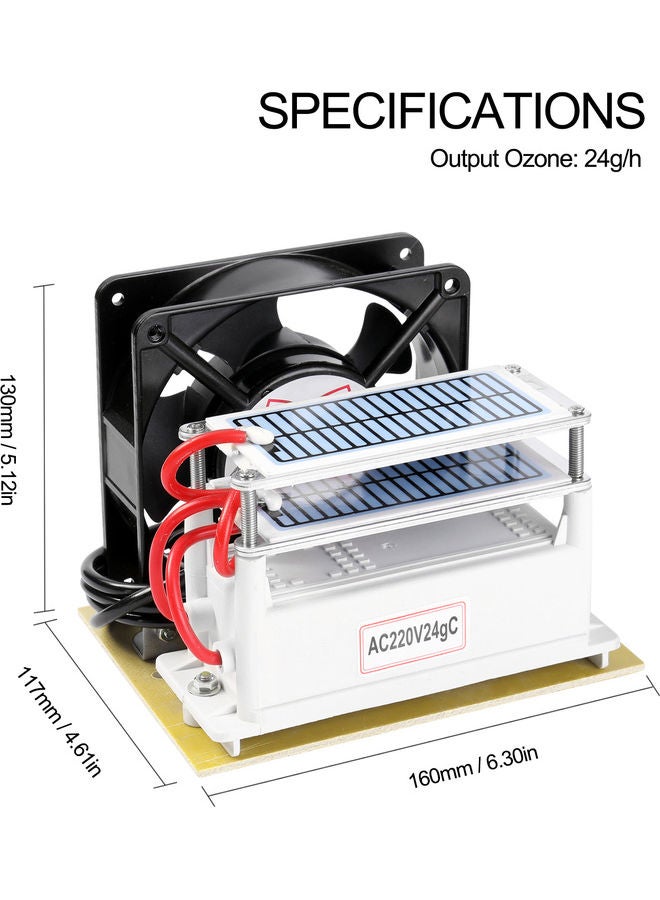Portable Ozone  Air Purifier Multicolour - Image 4