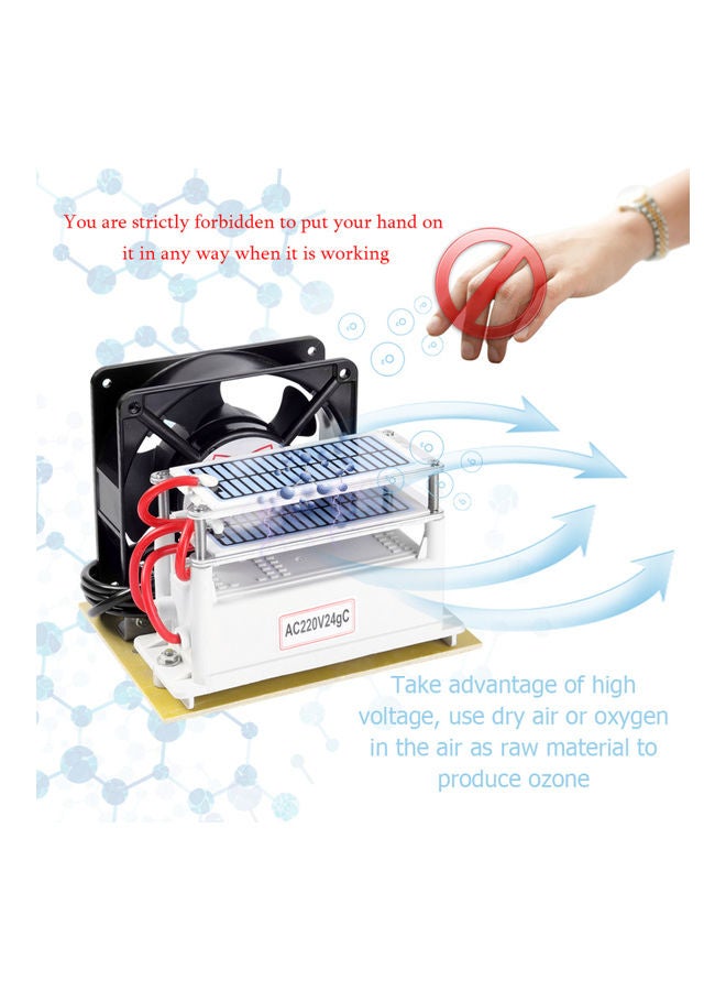 Portable Ozone  Air Purifier Multicolour - Image 5
