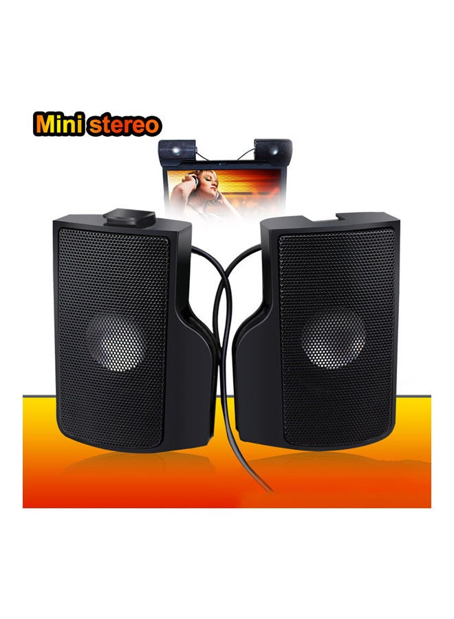 Mini Stereo Speaker Black - v1626953791/N49371633A_1