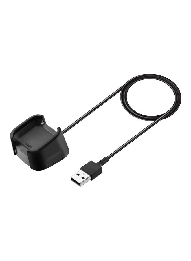 Replacement Smart Bracelet Charging Cable Dock for Versa 2 Lite Black  - Image 1