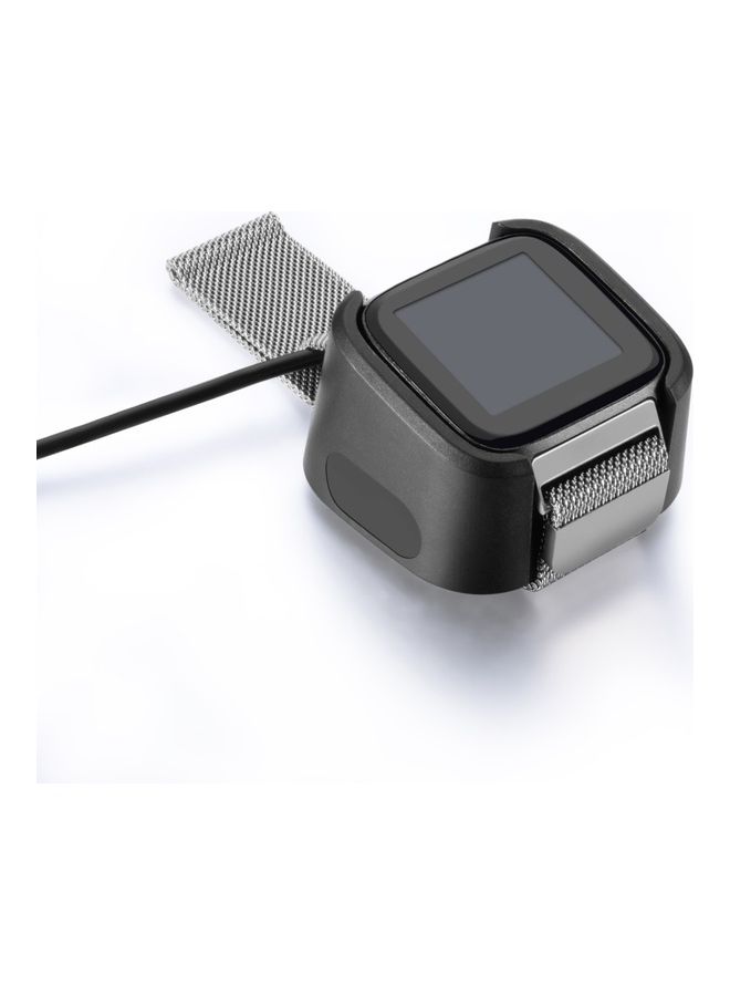 Replacement Smart Bracelet Charging Cable Dock for Versa 2 Lite Black  - Image 2