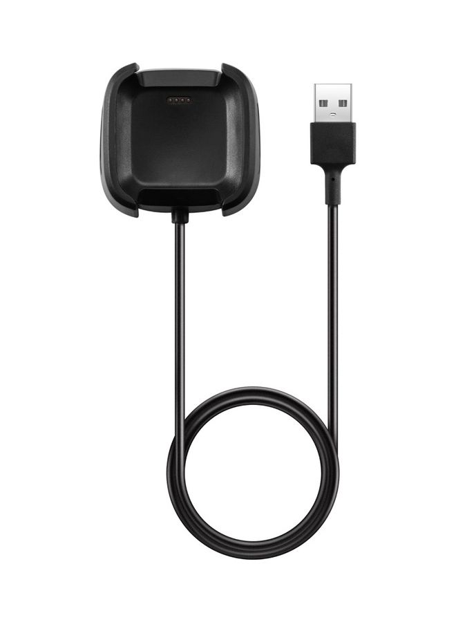 Replacement Smart Bracelet Charging Cable Dock for Versa 2 Lite Black  - Image 4