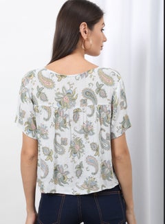 OFFROAD Fashionable Printed Crop Top Multicolour  - Image 2