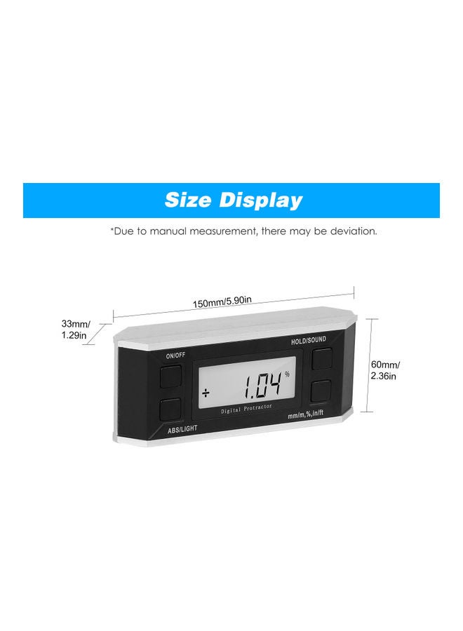 Digital Level Inclinometer White - Image 5