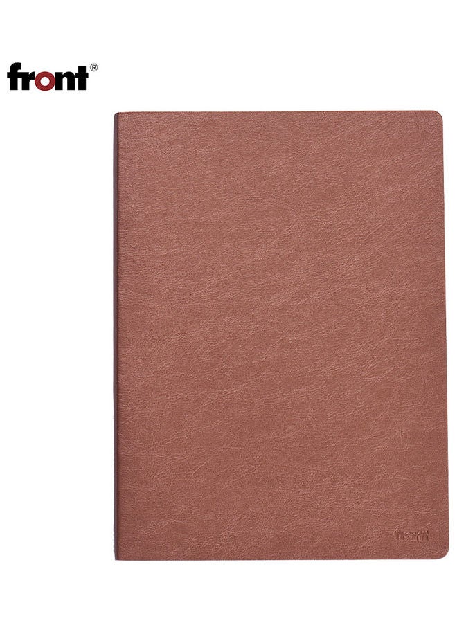 Generic Classic Notebook With Soft Cover Brown  - Image 1