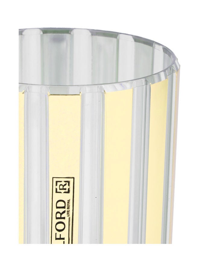 Royalford Aqua Gold Airtight Canister 500Ml Yellow Bpa Free Yellow/White 500ml  - Image 2