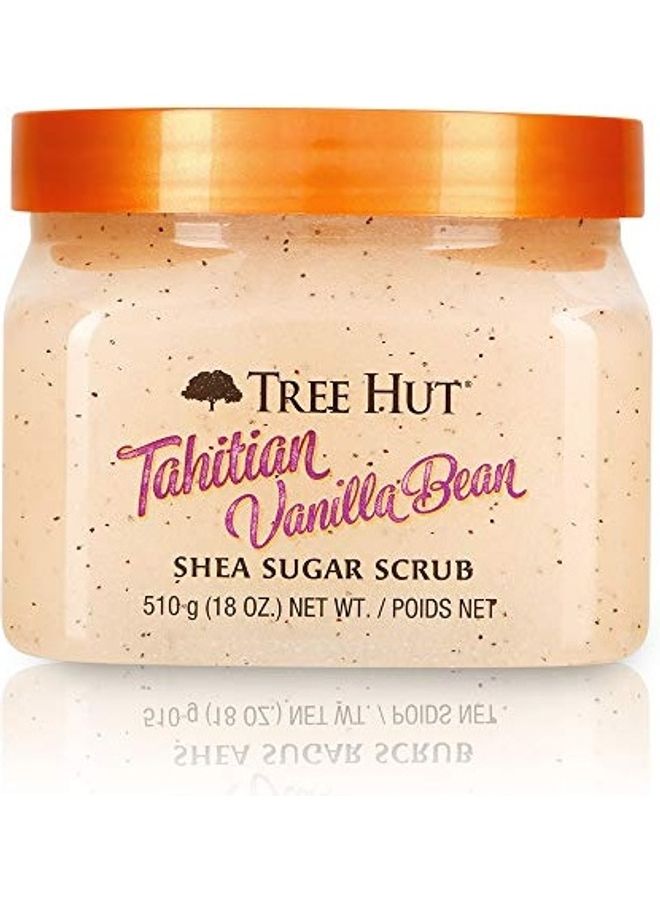 Tree Hut Tahitian Vanilla Bean Shea Sugar Scrub Clear 
