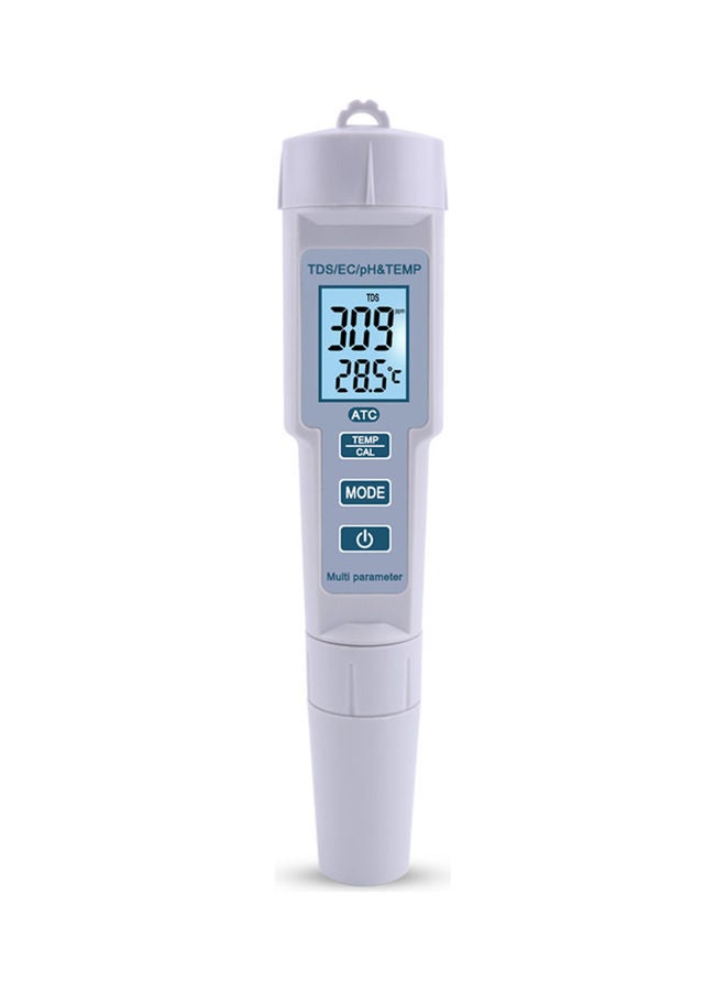 4 In 1 Water Quality Tester Grey - Image 1