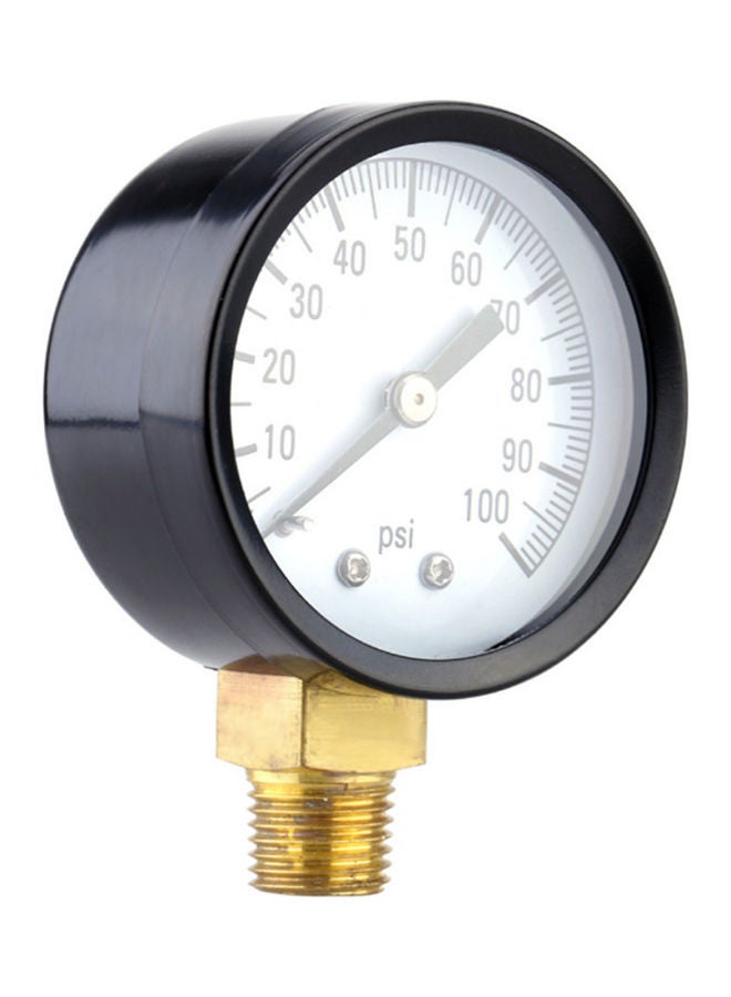0-100PSI Water Pressure Gauge Multicolour - Image 3