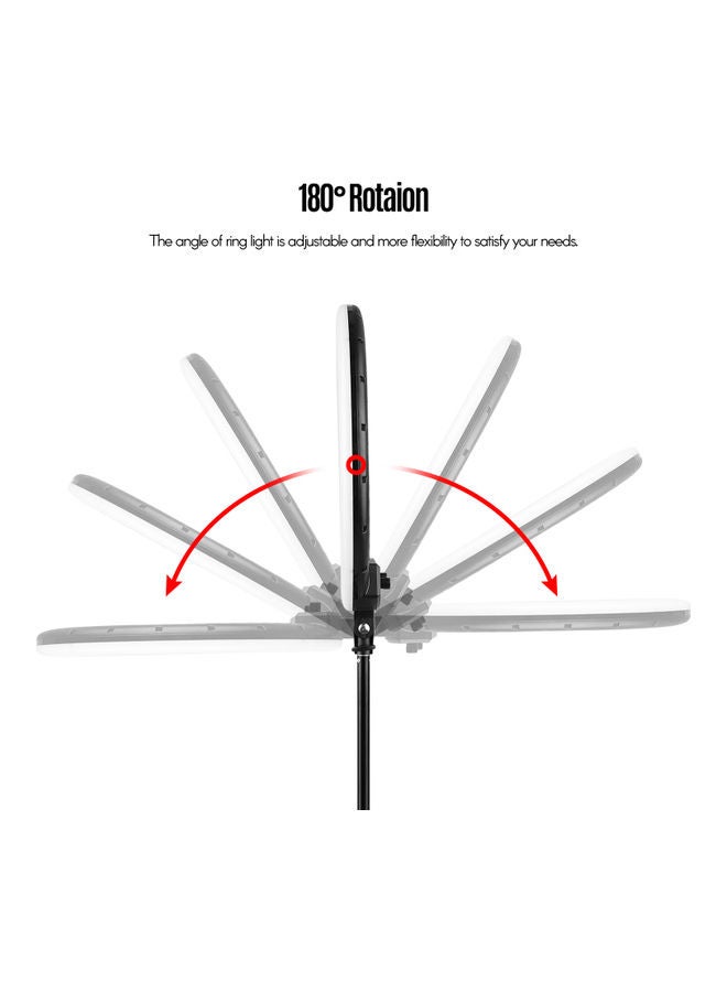 Generic - LED Ring Light Kit Multicolour - Image 1