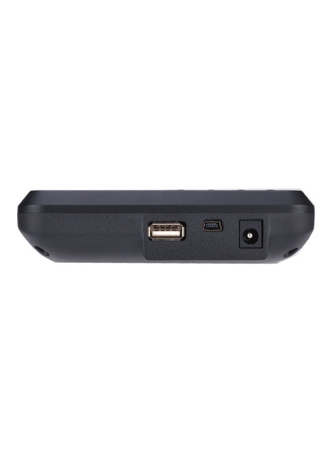 Generic Fingerprint Password Attendance Machine Black  - Image 5