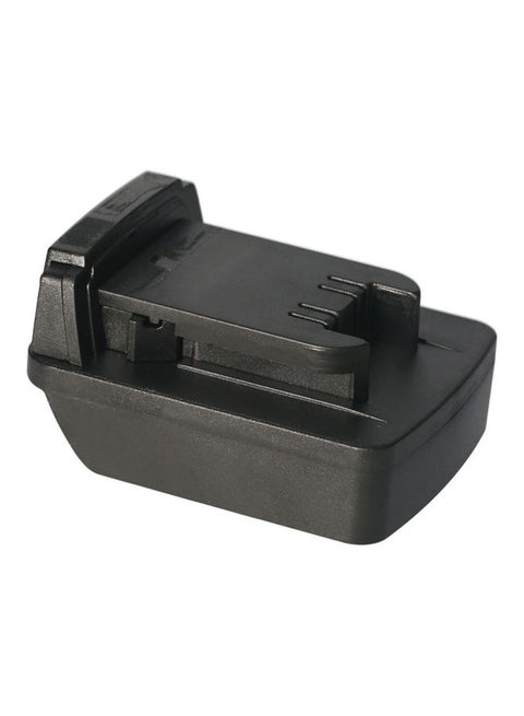 Lithium Battery Convert Adapter Black
