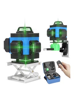 ماركة غير محددة Multifunctional 16 Lines Laser Level Measuring  Tool Black/Blue  - Image 1