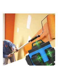 ماركة غير محددة Multifunctional 16 Lines Laser Level Measuring  Tool Black/Blue  - Image 5