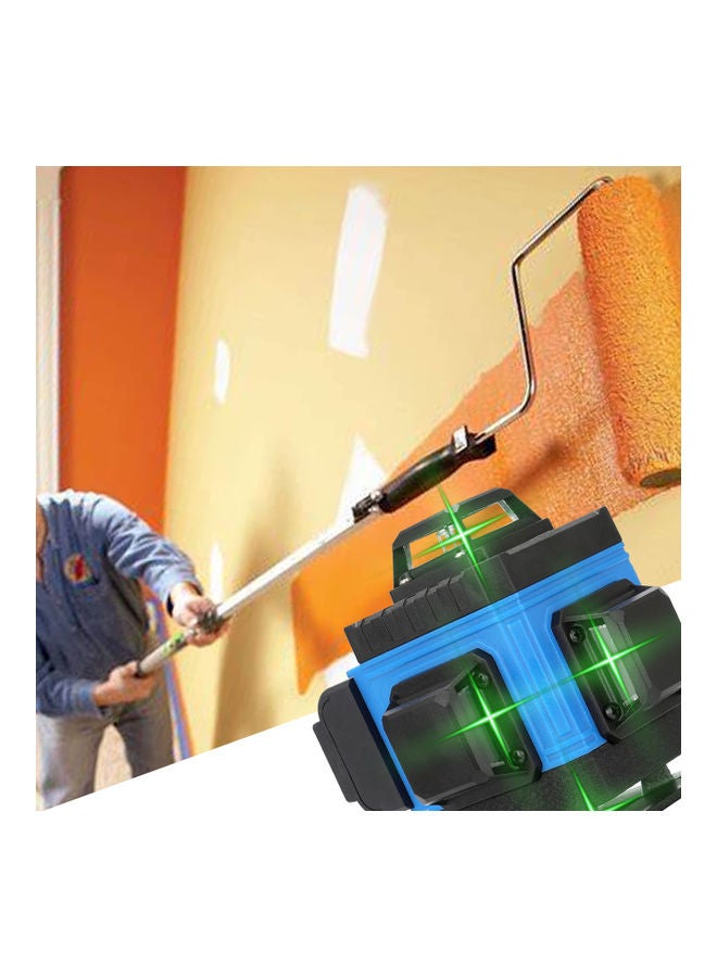 Generic - Multifunctional 16 Lines Laser Level Measuring  Tool Black/Blue - Image 1