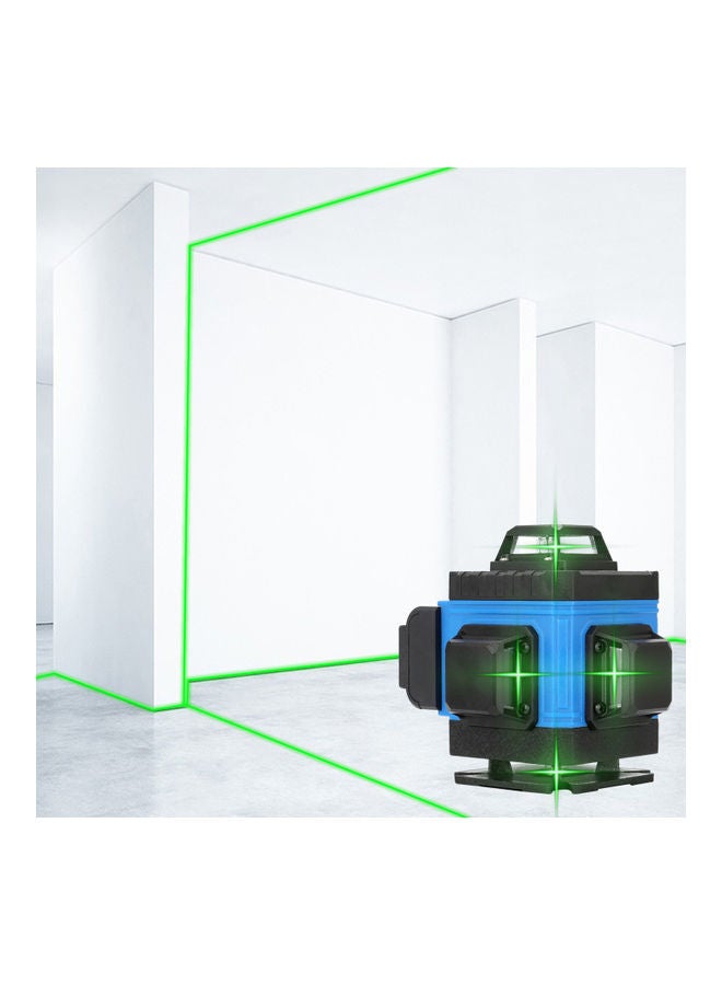 Generic - Multifunctional 16 Lines Laser Level Measuring  Tool Black/Blue - Image 1