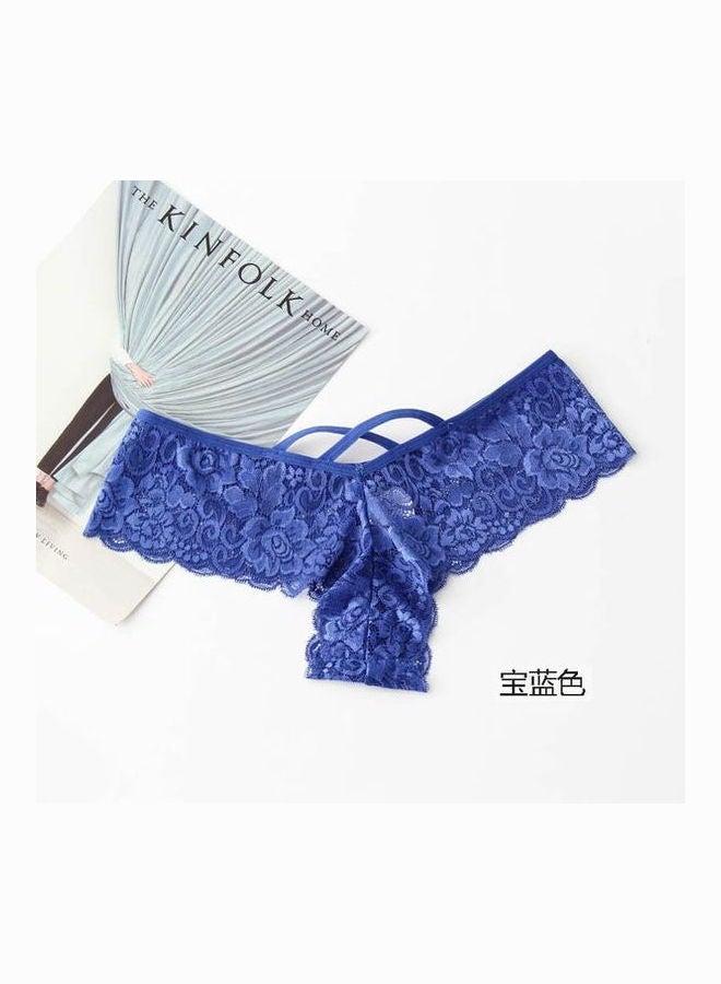 Pack Of 4 Lace Design Briefs Multicolour - Image 2