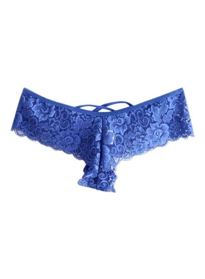 Pack Of 4 Lace Design Briefs Multicolour - Image 4