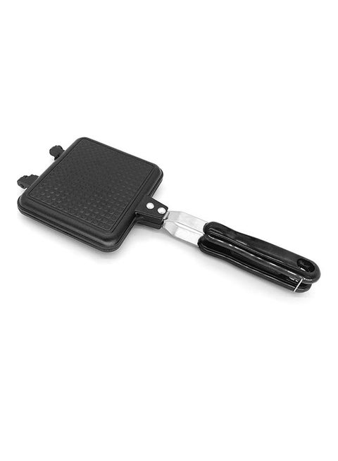 Double-Sided Sandwich Maker Black 345x150x135mm