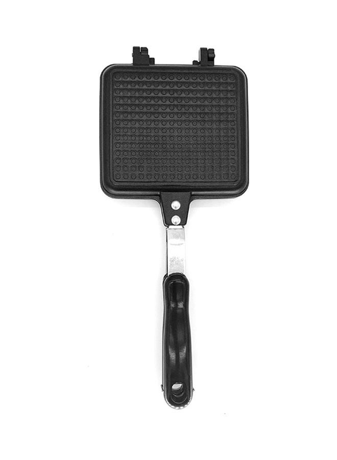 Double-Sided Sandwich Maker Black 345x150x135mm