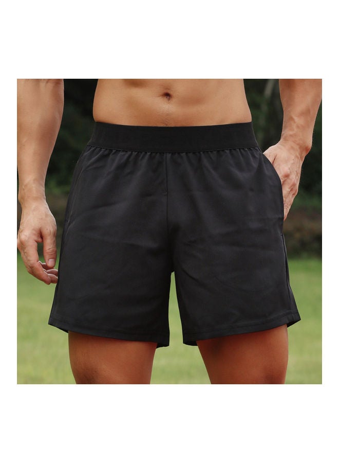 LIXADA Elastic Waist Pocket Sports Shorts M  - Image 1