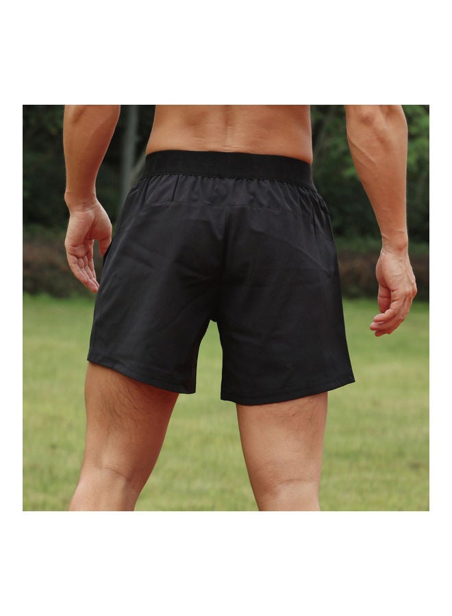LIXADA Elastic Waist Pocket Sports Shorts M  - Image 4