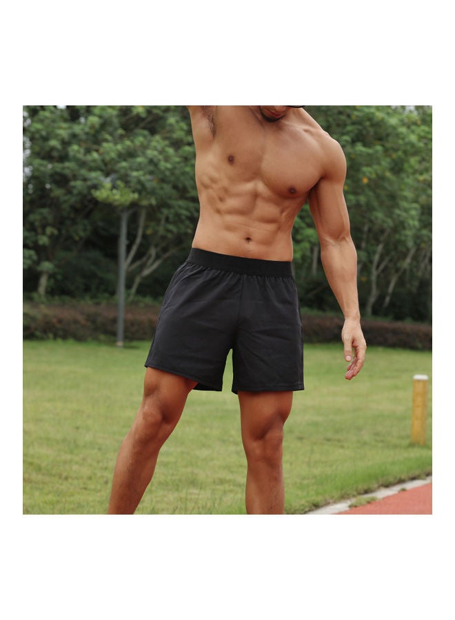 LIXADA Elastic Waist Pocket Sports Shorts M  - Image 5