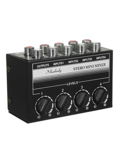 Muslady Mini Stereo 4 Channel Passive Audio Mixer  - Image 1