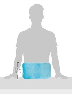 Zest Baby Cushion Memory Foam Sky Blue 35x20x5cm  - Image 3