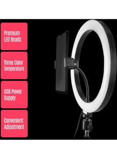 10 Inch 3 Colour LED Fill Ring Light Multicolour - v1626967272/N49386733A_5