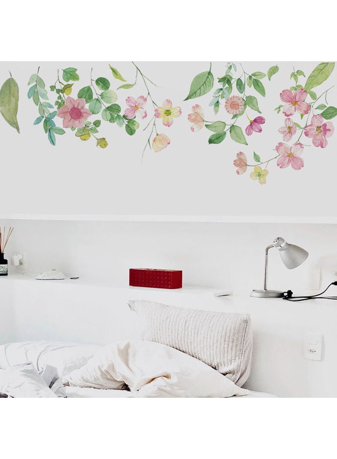 Flower Themed Wall Sticker Multicolour - Image 4