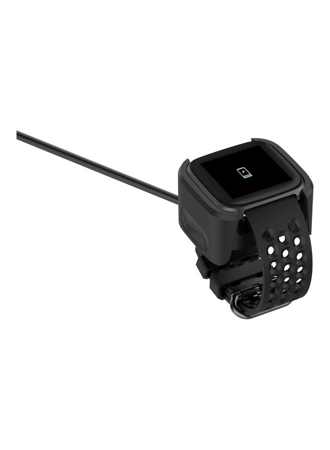 Replacement USB Charging Cable For Fitbit Versa 2 Smart Watch Black - Image 3