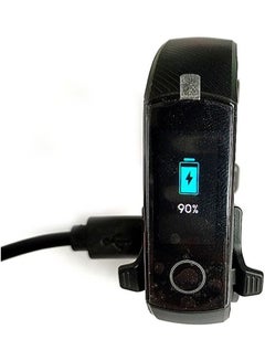 Generic Replacement USB Charger Clip For Huawei Honor Band 3 Pro/4/5/B19 Black  - Image 2