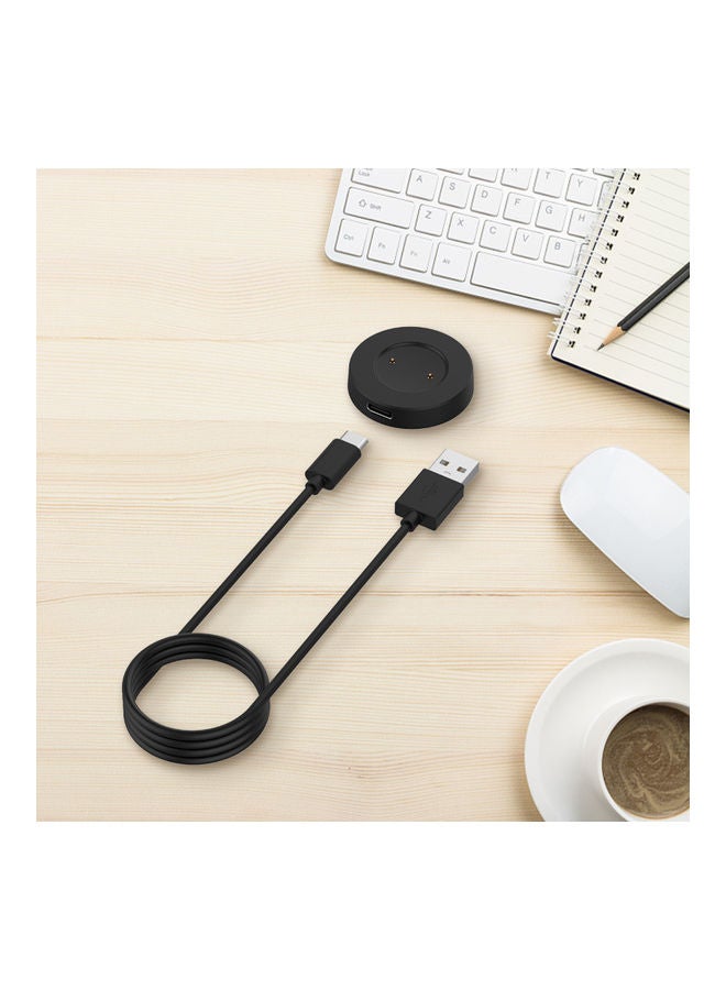 USB Magnetic Charge Cable For Huawei Watch GT/GT2/Honor Magic Black  - Image 2