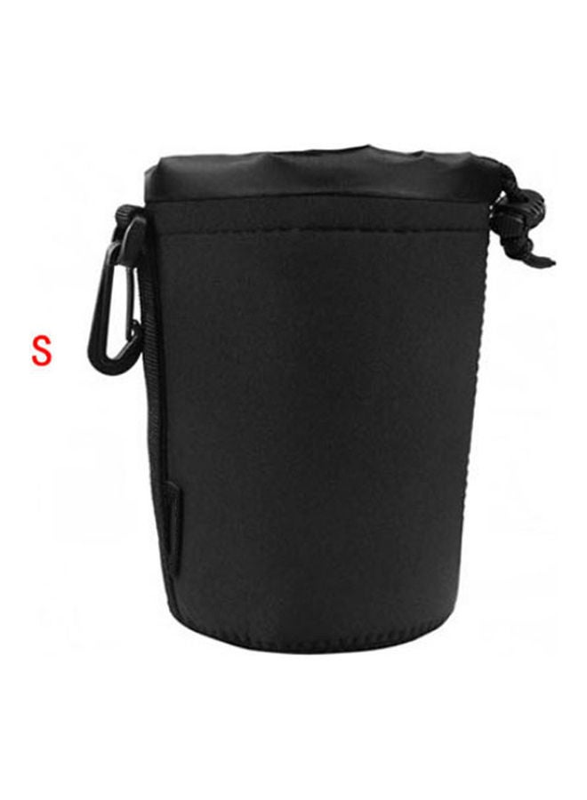 Waterproof Protective Pouch Bag for Soft Video Camera Lens Black 