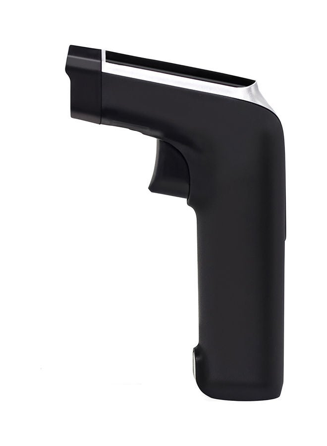 Aibecy - 2-in-1 Handheld 1D Barcode Scanner Wireless and USB Wired Compatible with Windows Android Mac Black/Silver - Image 1