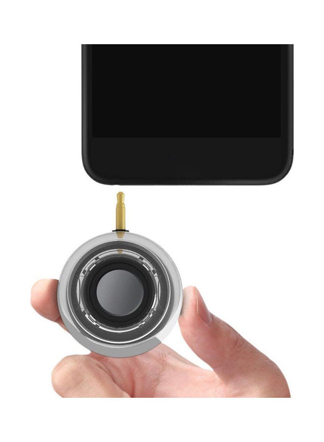 Plug Mini Speaker For PC White/Clear  - Image 4