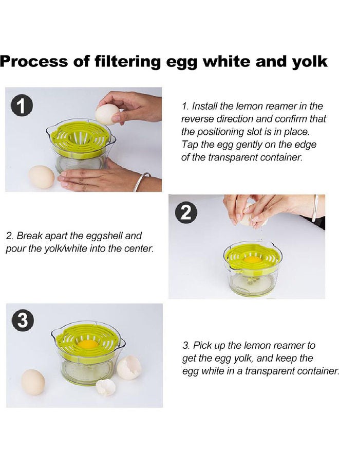 Manual Juicer Green/Clear  - Image 5