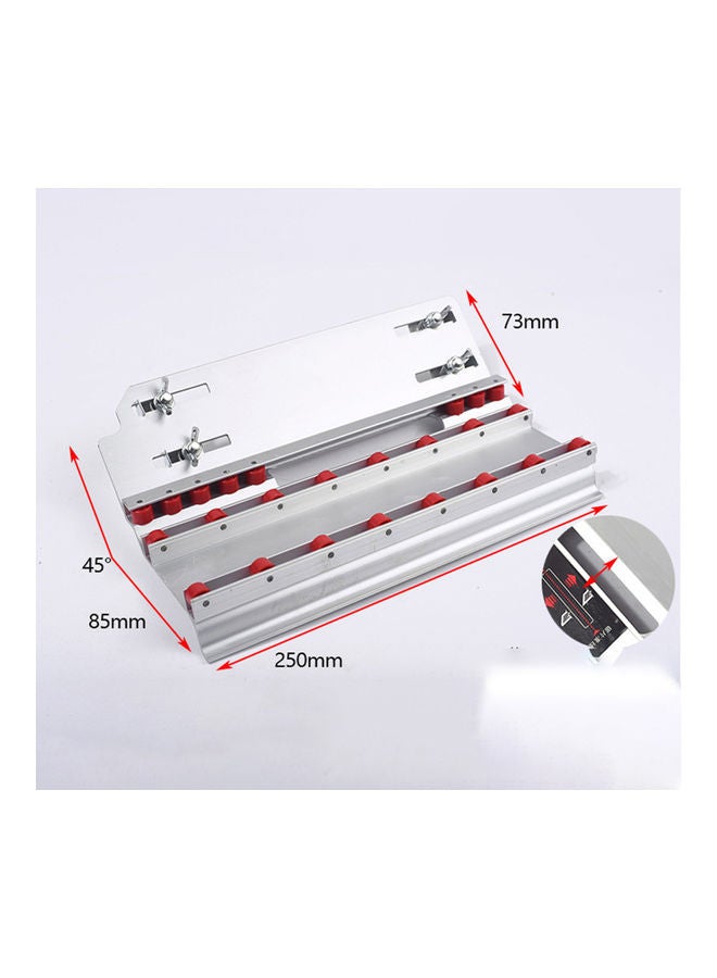 Generic - 45 Degree Tile Chamfering Device Stone Cutting Tool Silver 27x8.7x11cm - Image 1